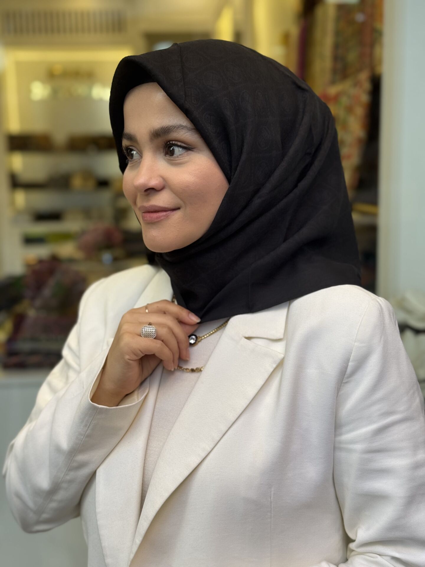 PİERRE CARDİN ELEGANCE MONOGRAM EŞARP