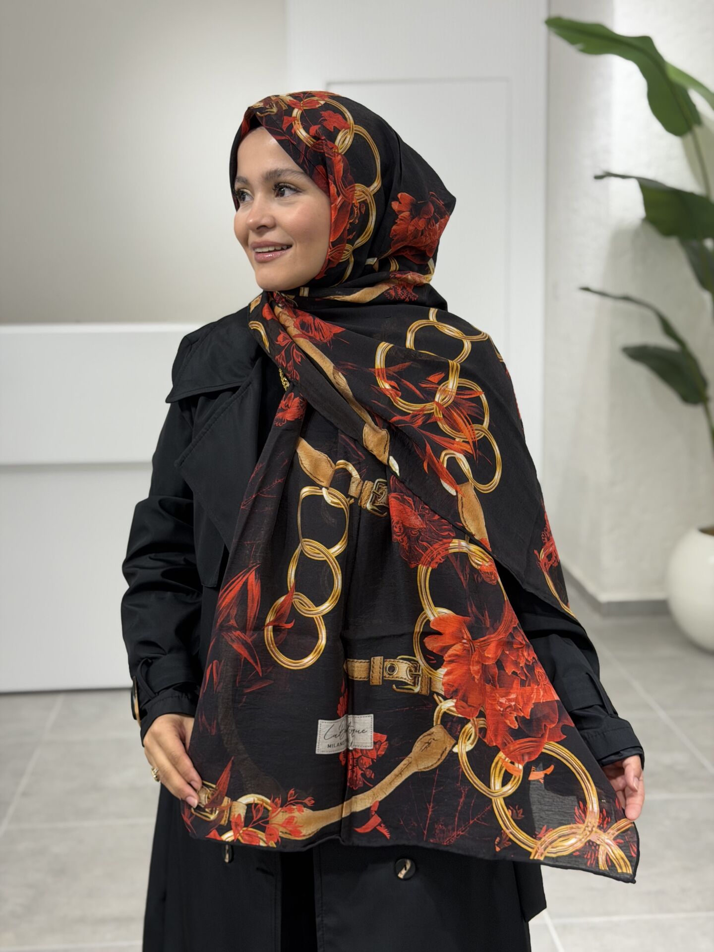 LA BOUTİQUE YAZ/GÜZ SERİNLİĞİ ŞAL 70X190