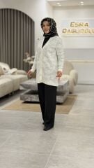 YAQA KUMAŞ PANTOLON SİYAH