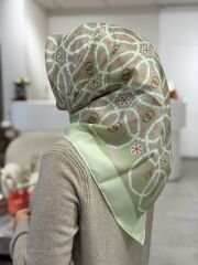 İMANNOOR TWİLL İPEK EŞARP ÇİFT TARAFLI