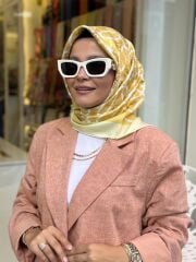 İMANNOOR TWİLL İPEK EŞARP ÇİFT TARAFLI