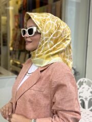 İMANNOOR TWİLL İPEK EŞARP ÇİFT TARAFLI