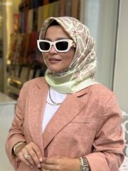 İMANNOOR TWİLL İPEK EŞARP ÇİFT TARAFLI