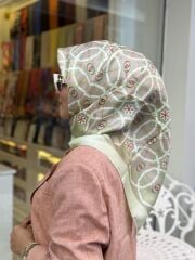 İMANNOOR TWİLL İPEK EŞARP ÇİFT TARAFLI