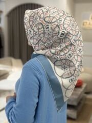 İMANNOOR TWİLL İPEK EŞARP ÇİFT TARAFLI