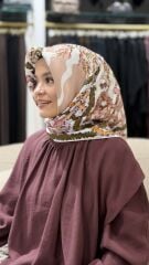 İMANNOOR TWİLL İPEK EŞARP ÇİFT TARAFLI