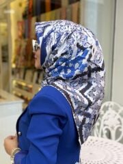 İMANNOOR TWİLL İPEK EŞARP ÇİFT TARAFLI