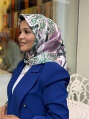 İMANNOOR TWİLL İPEK EŞARP ÇİFT TARAFLI