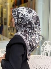 İMANNOOR TWİLL İPEK EŞARP ÇİFT TARAFLI