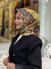 İMANNOOR TWİLL İPEK EŞARP ÇİFT TARAFLI
