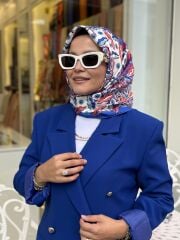 İMANNOOR TWİLL İPEK EŞARP ÇİFT TARAFLI