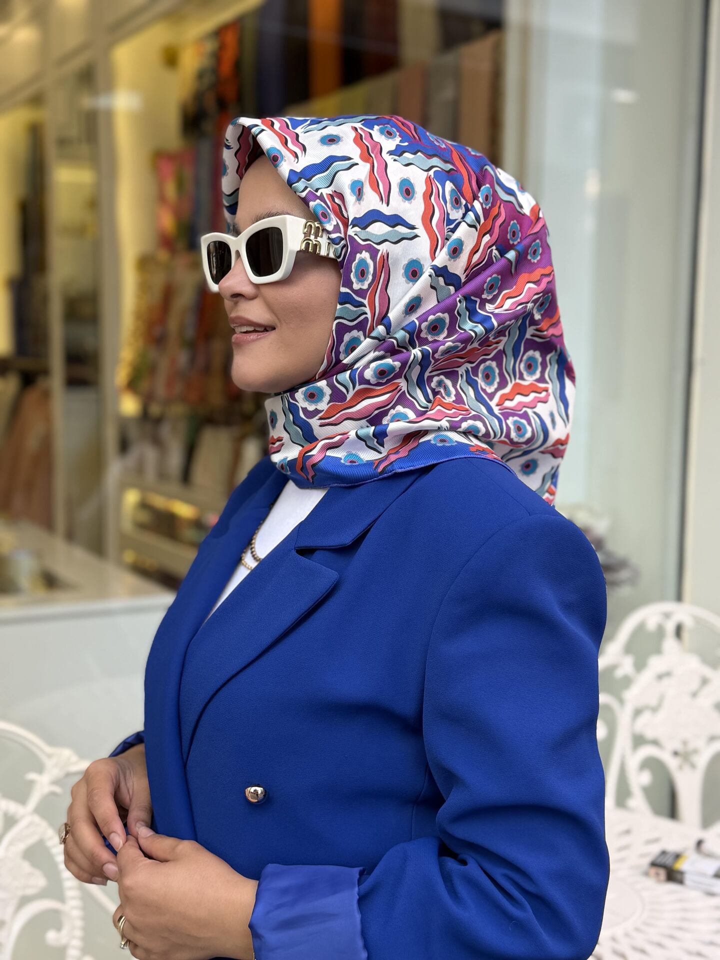 İMANNOOR TWİLL İPEK EŞARP ÇİFT TARAFLI