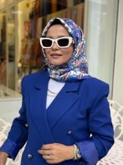 İMANNOOR TWİLL İPEK EŞARP ÇİFT TARAFLI