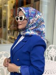 İMANNOOR TWİLL İPEK EŞARP ÇİFT TARAFLI
