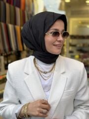 AKER ELEGANCE MONOGRAM EŞARP