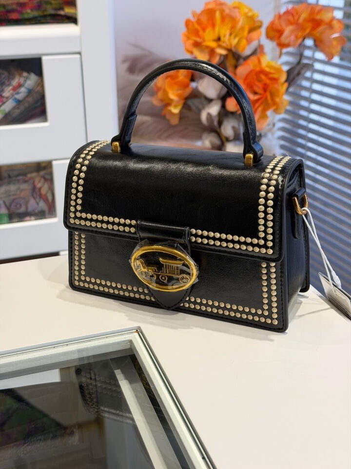 LEVİDOR İTHAL DERİ ÇANTA SİYAH