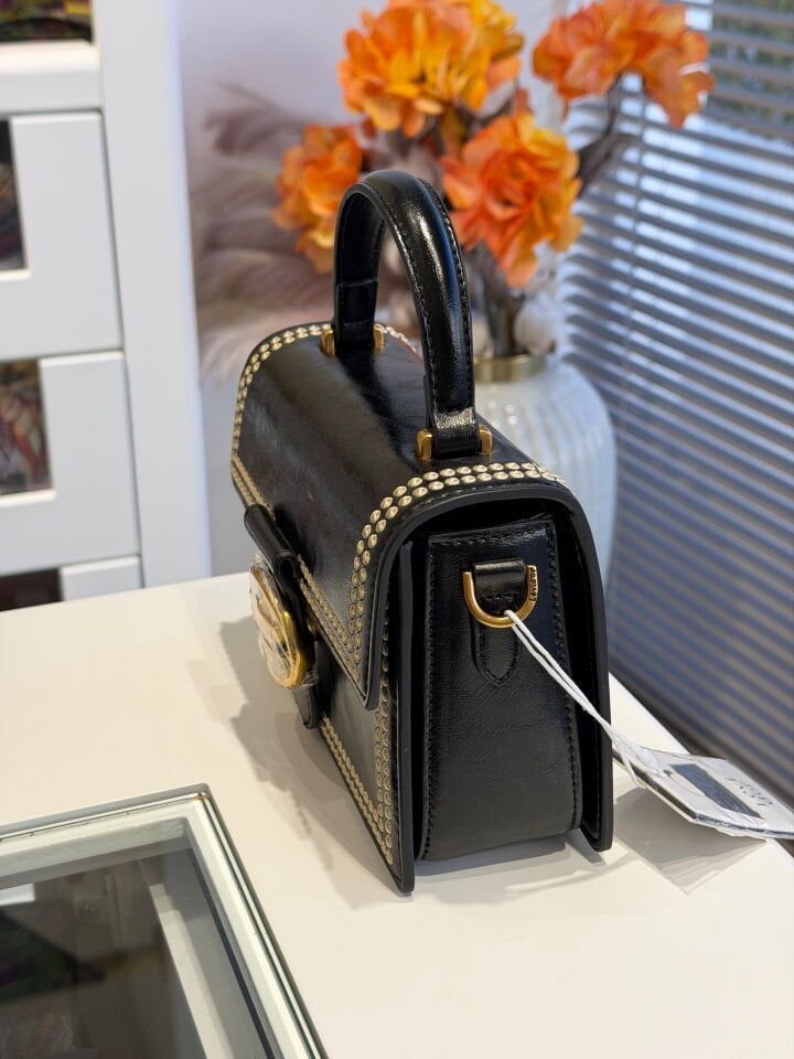 LEVİDOR İTHAL DERİ ÇANTA SİYAH