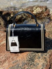 LEVİDOR İTHAL DERİ ÇANTA SİYAH