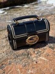 LEVİDOR İTHAL DERİ ÇANTA SİYAH