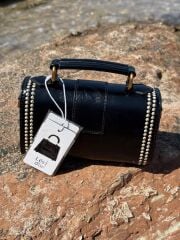 LEVİDOR İTHAL DERİ ÇANTA SİYAH