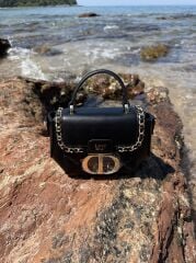 LEVİDOR İTHAL DERİ ÇANTA SİYAH