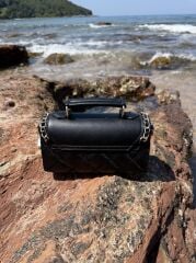 LEVİDOR İTHAL DERİ ÇANTA SİYAH