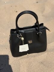 LEVİDOR DERİ ÇANTA SİYAH