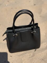 LEVİDOR DERİ ÇANTA SİYAH