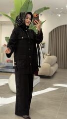 TIĞ TRİKO FİLE DETAYLI SCUBA TAKIM