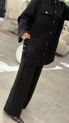 TIĞ TRİKO FİLE DETAYLI SCUBA TAKIM