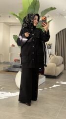 TIĞ TRİKO FİLE DETAYLI SCUBA TAKIM