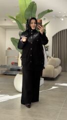 TIĞ TRİKO FİLE DETAYLI SCUBA TAKIM