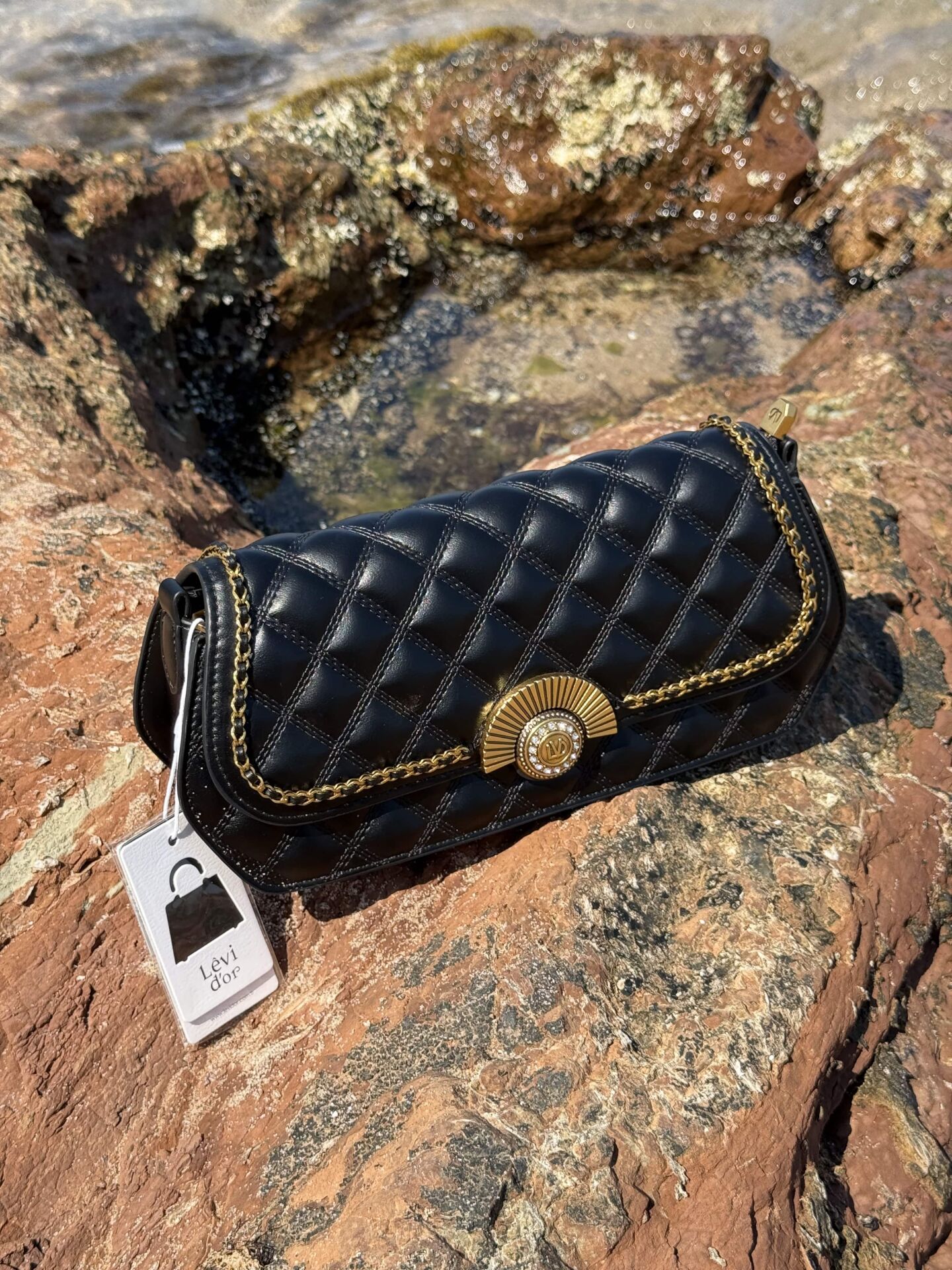 LEVİDOR İTHAL DERİ ÇANTA SİYAH