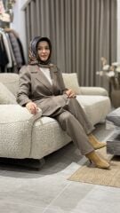 TIĞ TRİKO TRİKO YAKA SÜET TAKIM