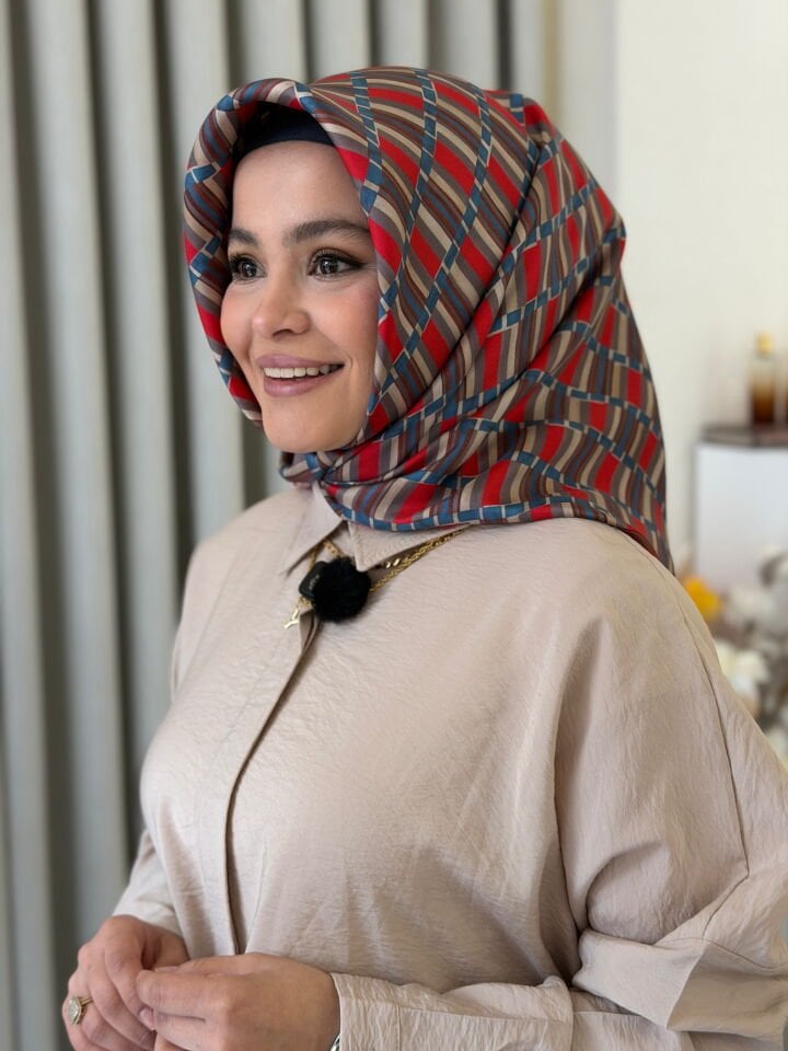 BELLİ TWİLL İPEK EŞARP