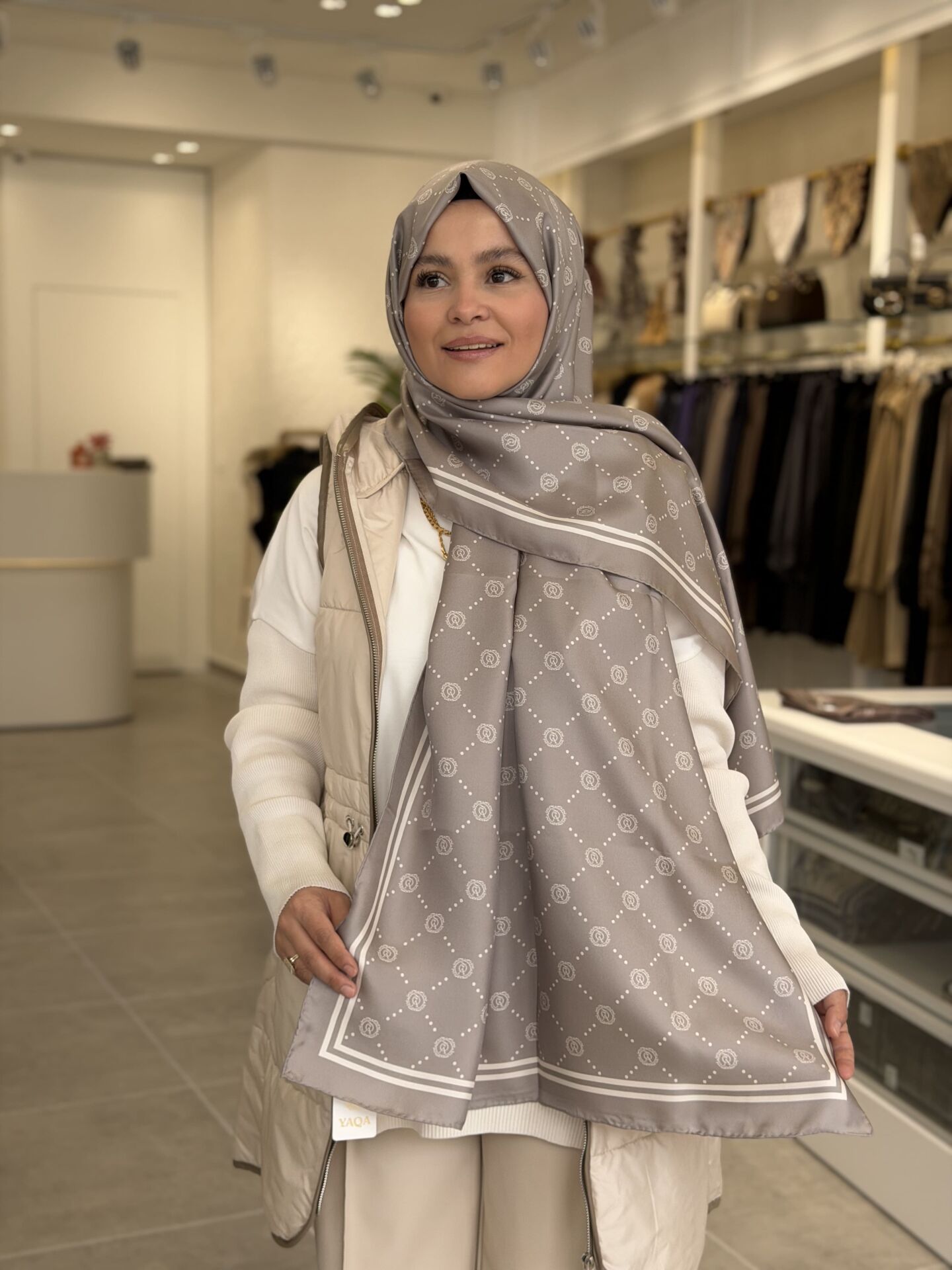 YAQA TİVİL İPEK ŞAL