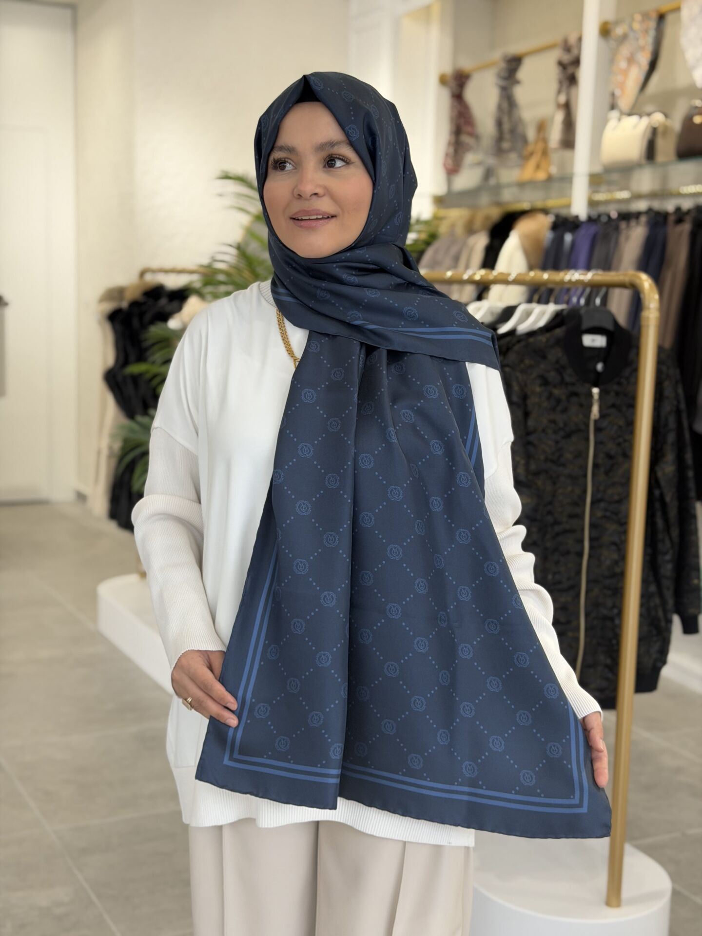 YAQA TİVİL İPEK ŞAL