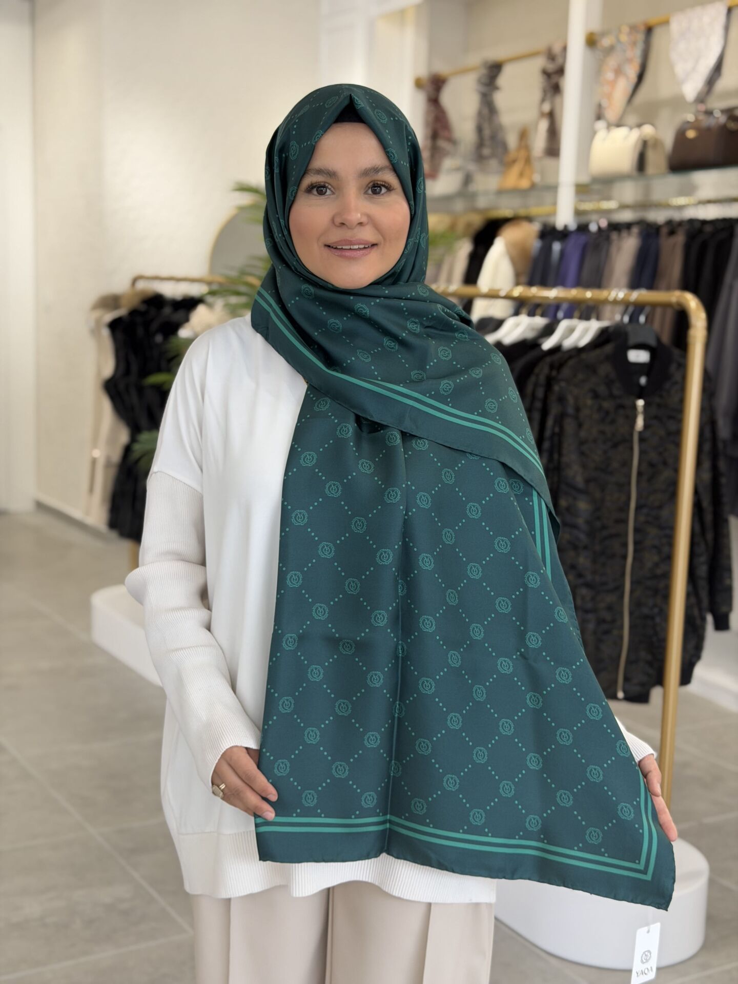 YAQA TİVİL İPEK ŞAL