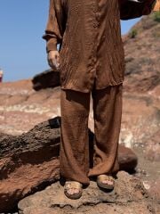 CİNDRELLA PANTALON KAHVE