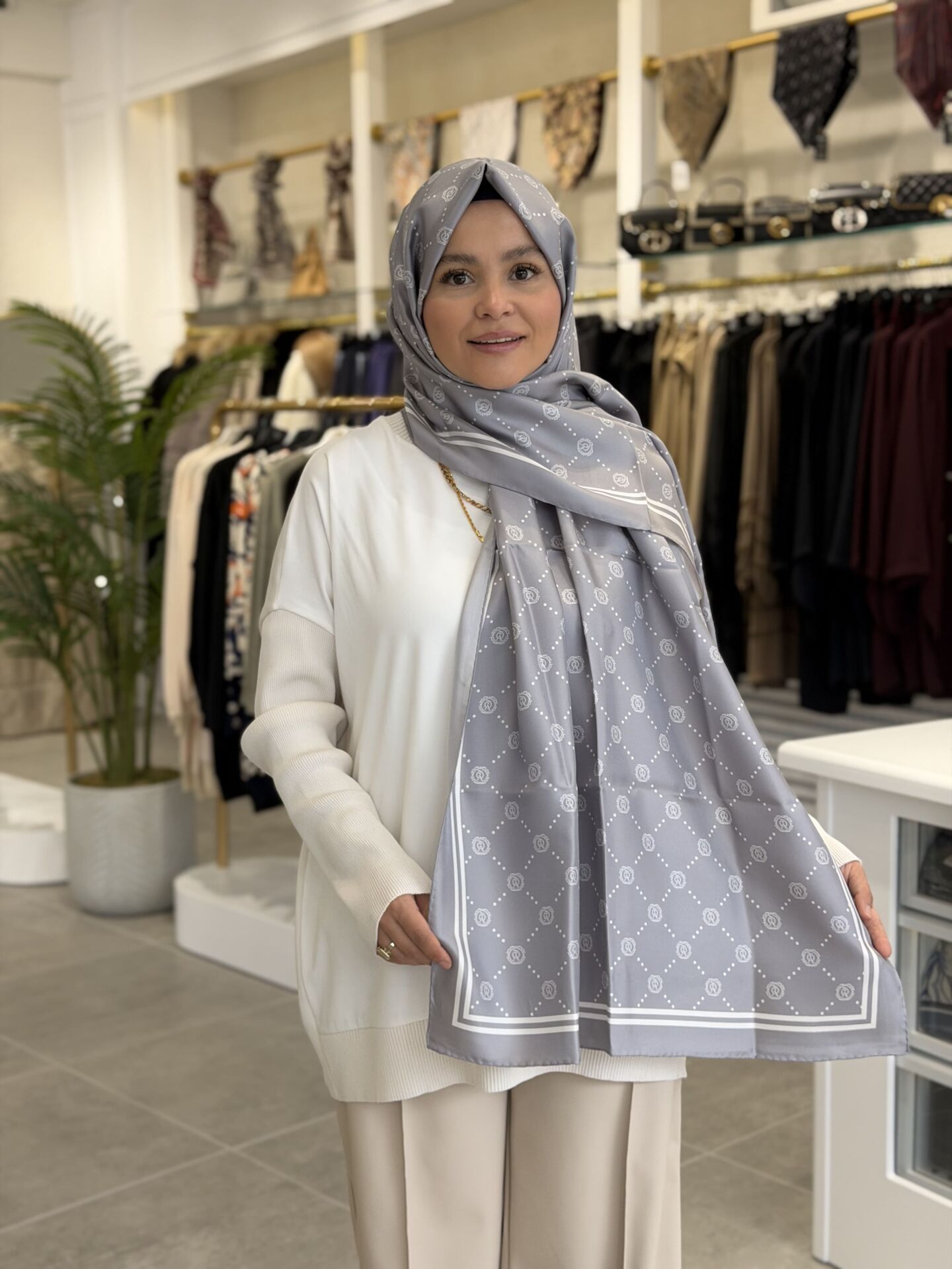 YAQA TİVİL İPEK ŞAL