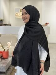 ARMANDA JAKAR ŞAL SİYAH