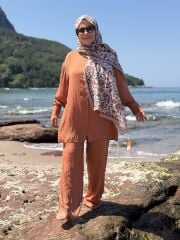 CİNDRELLA PANTALON KİREMİT