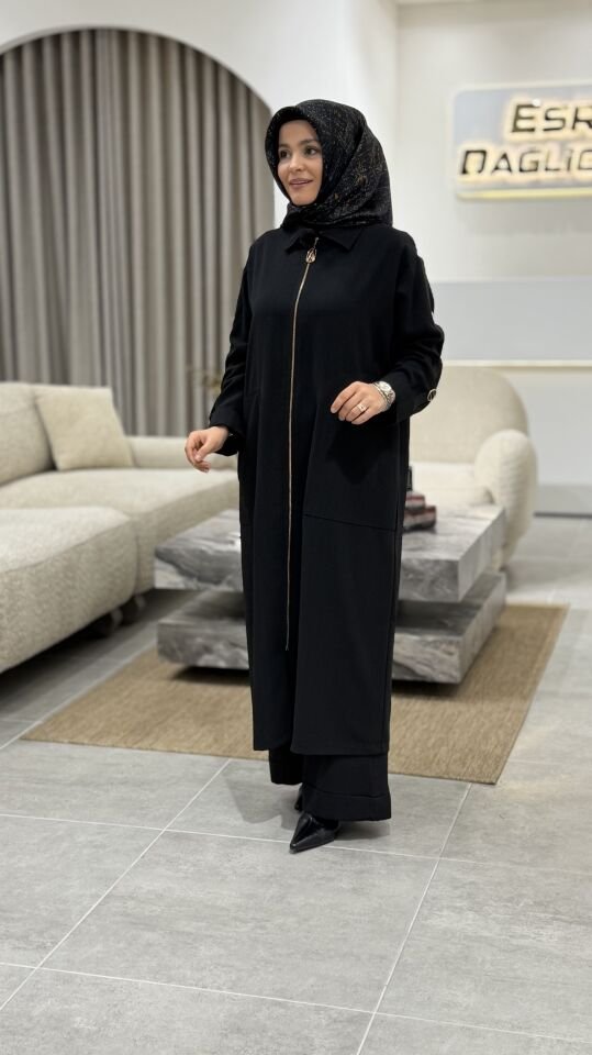 ARMİNE TREND GİY-ÇIK SİYAH