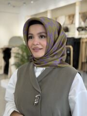 AKER SURA İPEK EŞARP