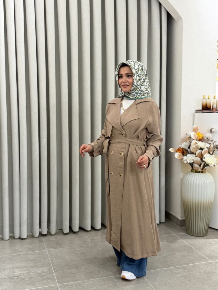 ARMİNE TREND TENCEL TRENÇKOT VİZON