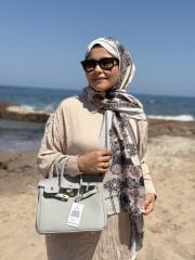 LEVİDOR İTHAL DERİ ÇANTA GRİ