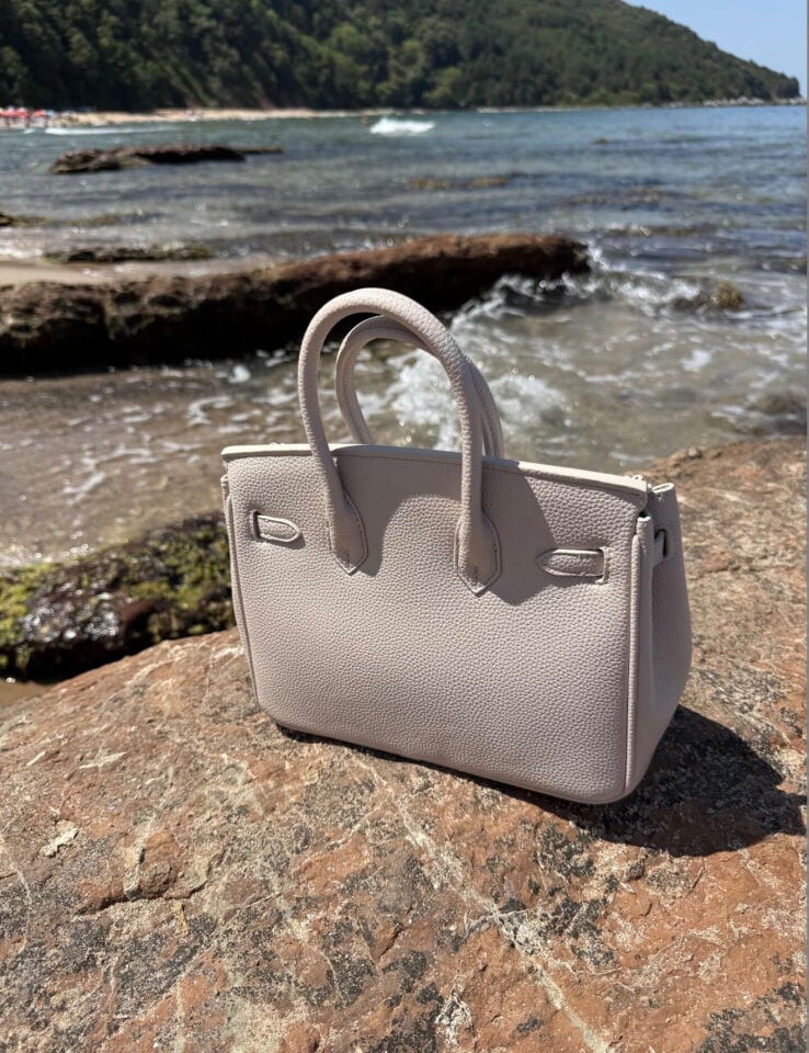 LEVİDOR İTHAL DERİ ÇANTA VİZON