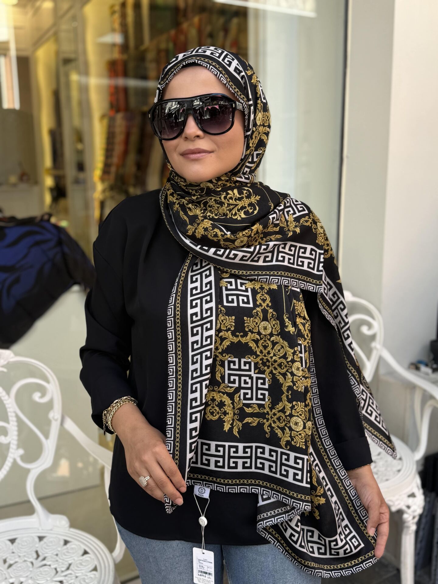 FLOŞ VİSKON SCABELLA PREMİUM ŞAL 75X190