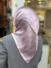 AKER SURA İPEK EŞARP BULUT DESEN