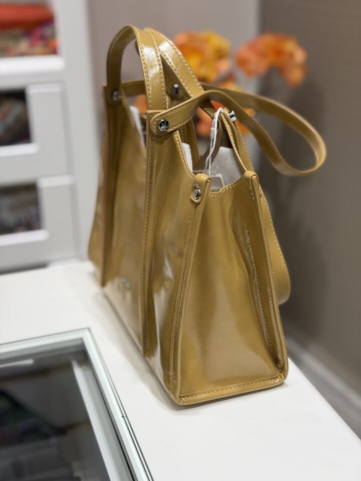 LEVİDOR İTHAL DERİ ÇANTA RUGAN KAHVE